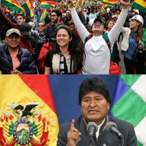 Evo Morales démissionne suite à des accusations de fraude électorale et de crise politique en Bolivie.